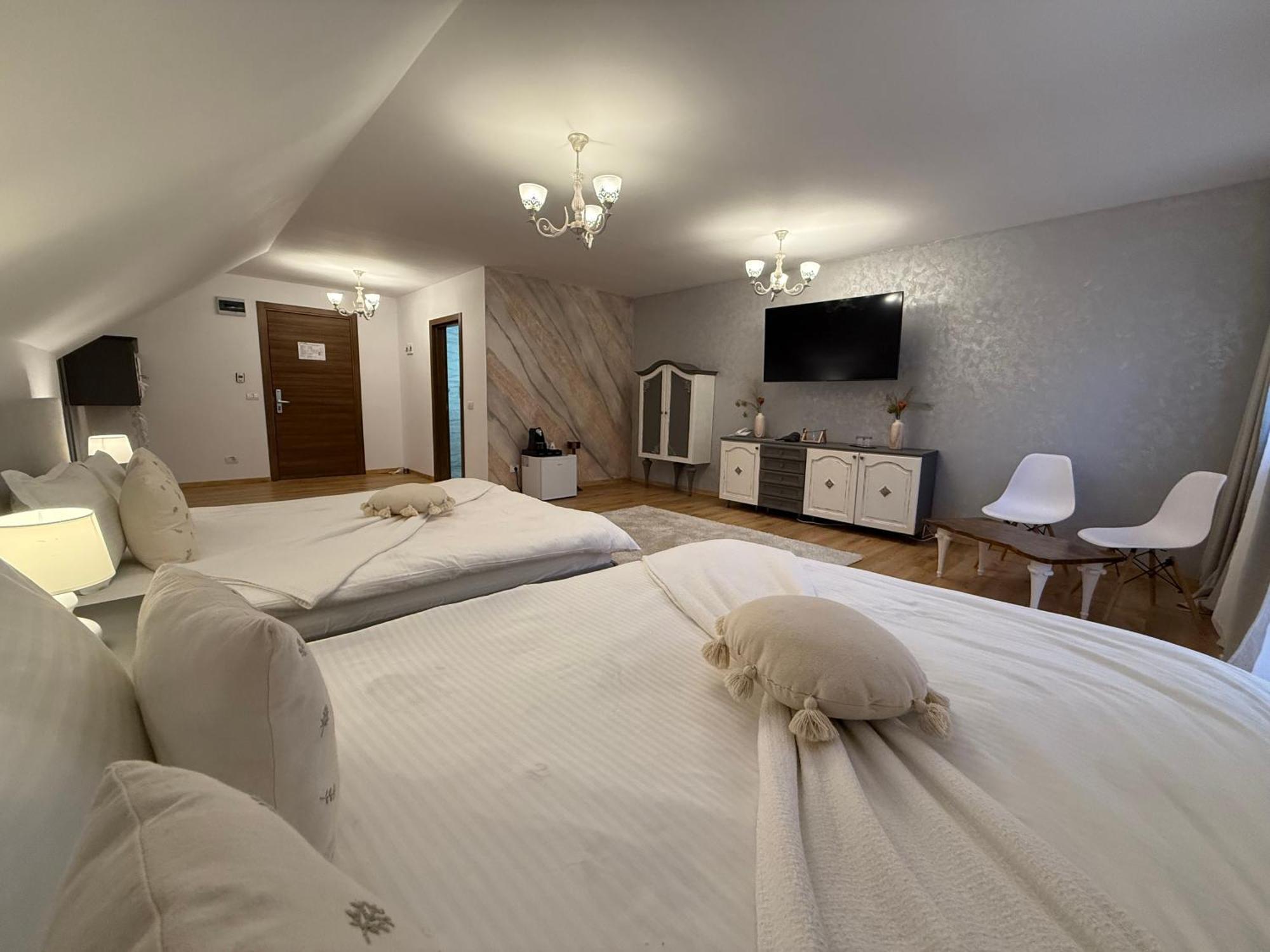 Conacul Radacinilor Hotel Petrozsény Kültér fotó
